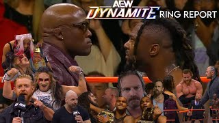 Bobby Lashely's shocking debut and attacks Swerve Strickland, #AEWDynamite Ring Report
