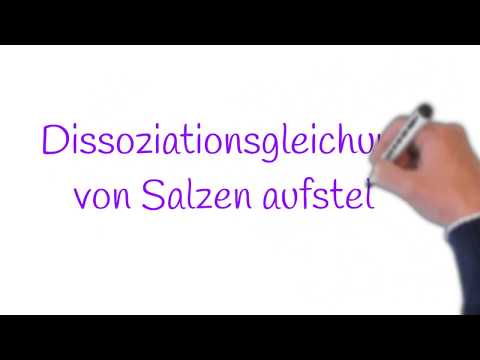 Video: Was versteht man unter Dissoziation und was ist ein Beispiel für eine dissoziierende Substanz?