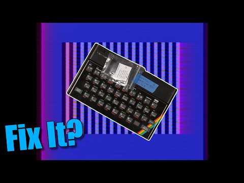 Fixing a ZX Spectrum with Terrible Display - YouTube