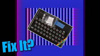Fixing a ZX Spectrum with Terrible Display - YouTube