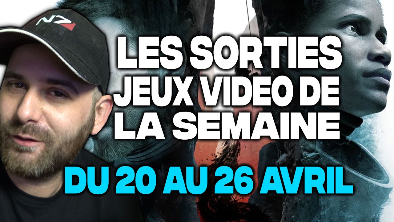 La plus grosse semaine du mois🔥14 jeux du 20 au 26 avril 2026. Les sorties JV de la semaine !