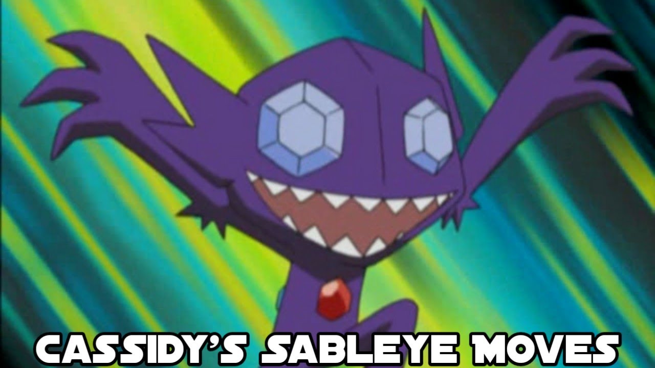 Sableye Move Cassidy's Sableye Moves - YouTube