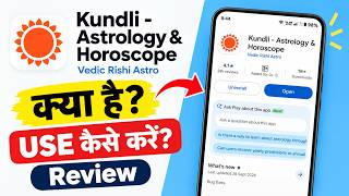 Kundli - Astrology & Horoscope review | kundali app kaise use kare | kundali kaise dekhe screenshot 5