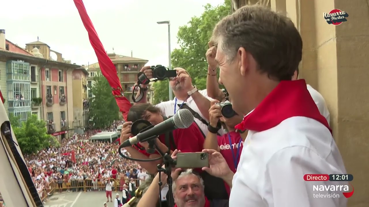 Cohete Fiestas de Estella 02/08/2024 Parte 2