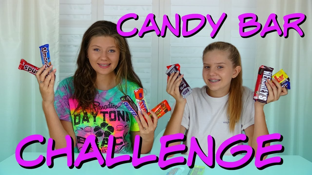 CANDY BAR CHALLENGE Taylor and Vanessa YouTube