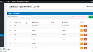 Famous How to add subjects in WPSchoolPress I School Management System I Tutorial Profile