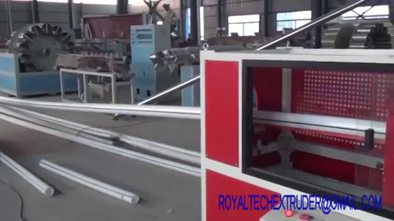 hdpe pipe making machine YouTube