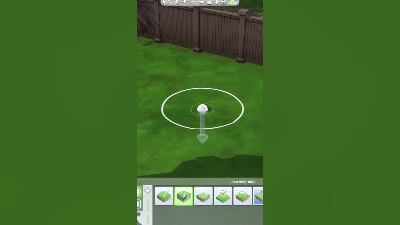 Wie baut man in SIMS 4 einen Teich sims4 sims4shorts Shorts sims
