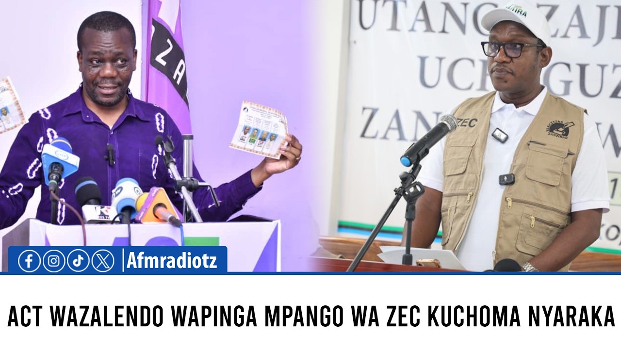 ACT WAZALENDO WAPINGA MPANGO WA ZEC KUCHOMA NYARAKA.
