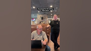 Pub 42 Everything turns into a two person job