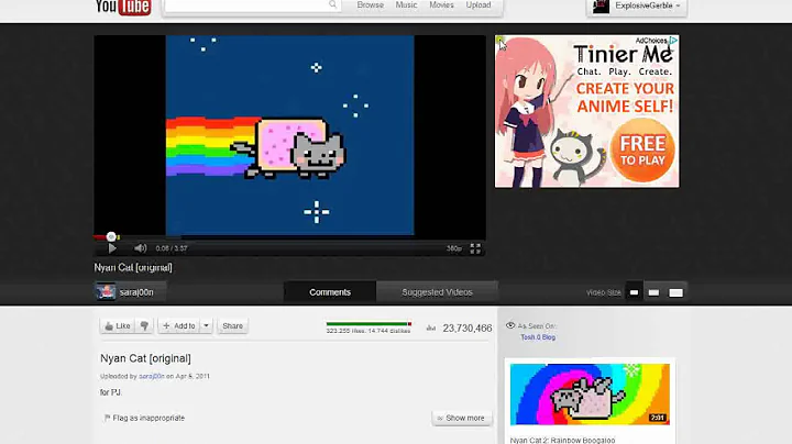 The new YouTube CosmicPanda layout + JX23 IS BACK!!!!!!!!