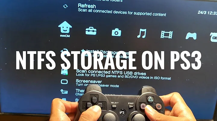 How to Read NTFS USB storage on your PlayStation 3 (QUICK GUIDE)