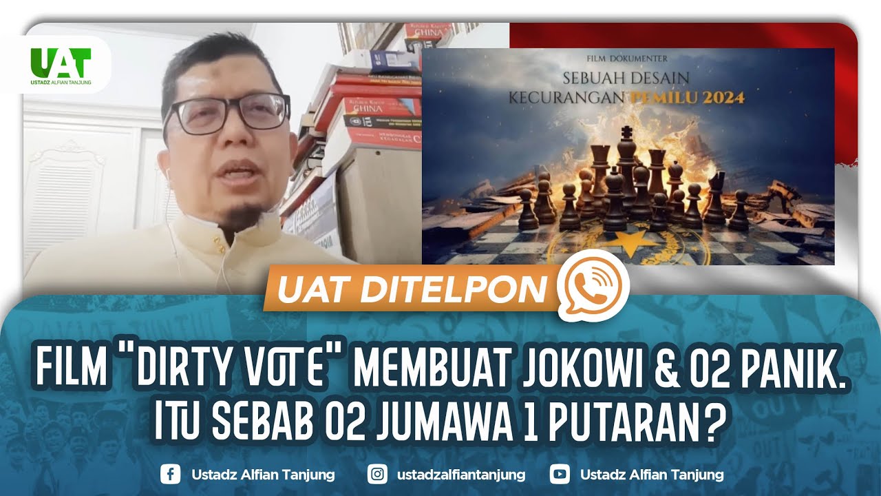 FILM DIRTY VOTE MEMBUAT JOKOWI 02 PANIK ITU SEBAB 02 JUMAWA 1 film-dirty-vote-membuat-jokowi-02-panik-itu-sebab-02-jumawa-1