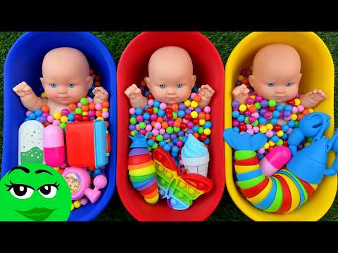 Sorting chocolate beads and attractive toys with cute dolls | 198 | Ghentalin