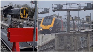 Exeter Depot and Red Cow Level Crossing at St David