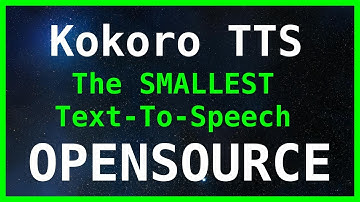 The SMALLEST TTS Model is Also Pretty Good! (Kokoro TTS) | Tutorial and Installation Linux / Windows