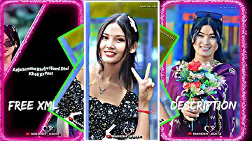 || 𝐊 𝐋𝐞𝐢𝐝𝐢𝐦 𝐊𝐡𝐨𝐬𝐞𝐥𝐢 𝐒𝐨𝐧𝐠 ||  Nepali Trending Xml Files ALIGHTMOTION VIRAL XML 🔥📷