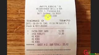 Applebee's Guest Survey
