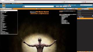 615 Music Search - Creating Cue Sheets
