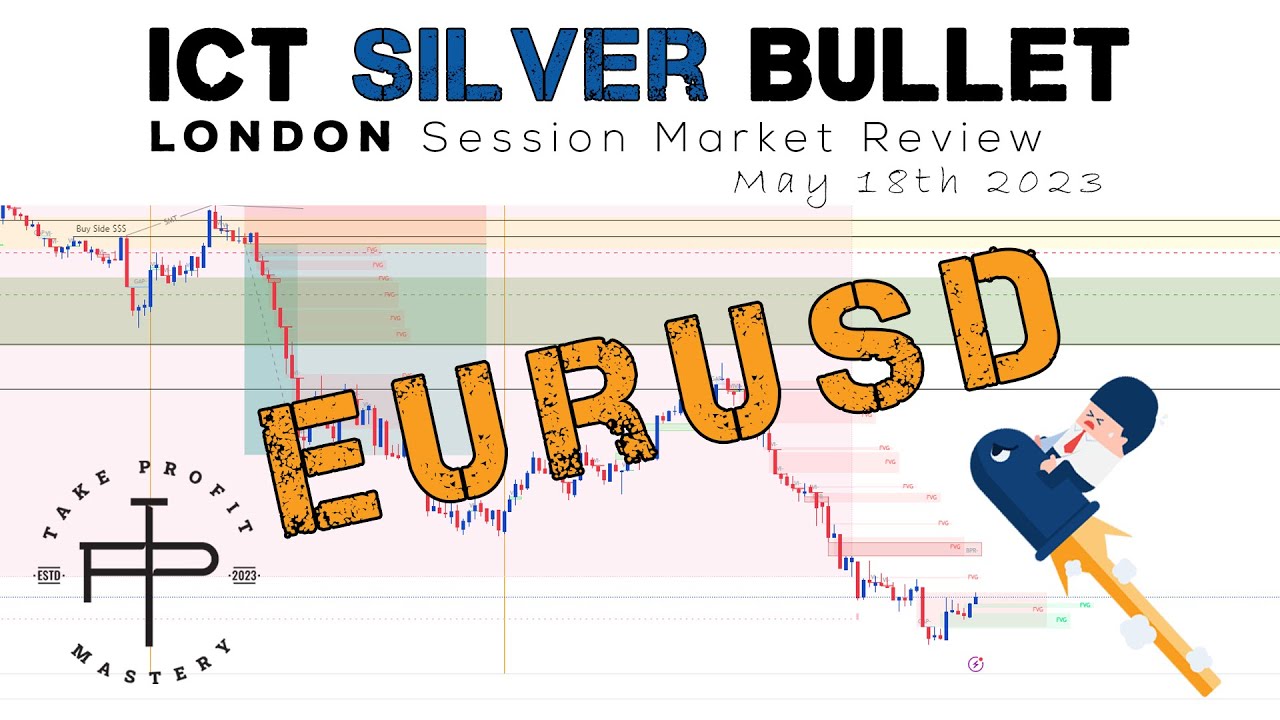 18th May '23 | ICT Silver Bullet Trade SIMPLIFIED | Market Review London Killzone |  EURUSD SHORT