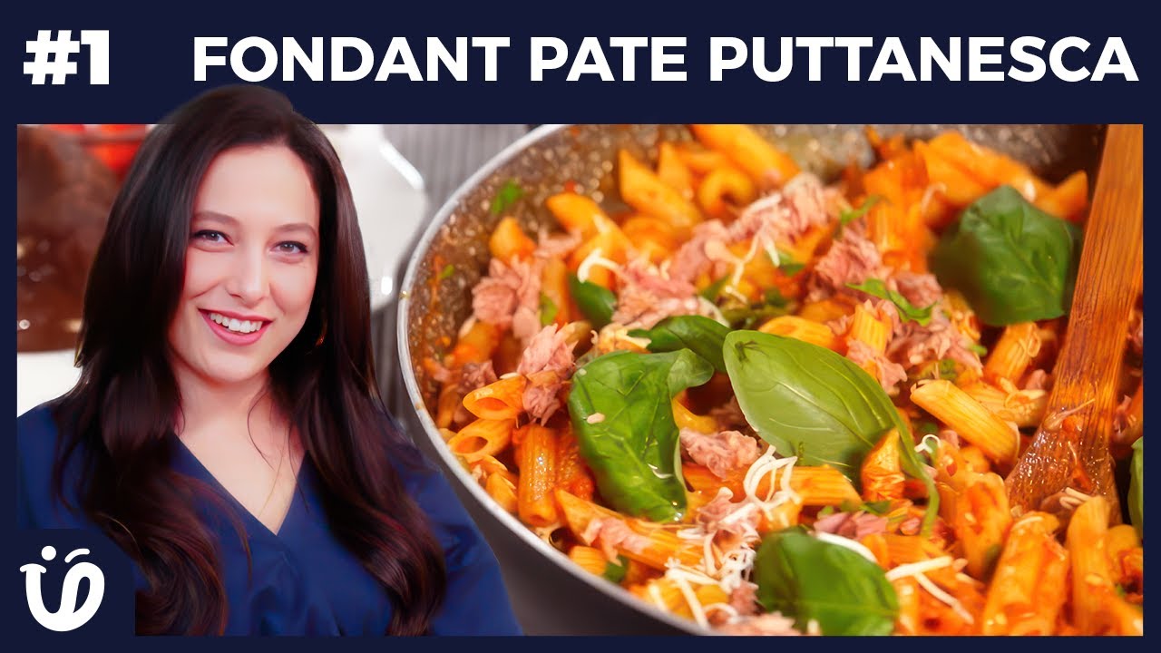 فوندون مقرونة بوتانيسكا-Fondant Pate puttanesca-Part1-حار و حلو-