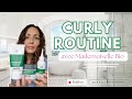 Routine curly hair avec mademoiselle bio 