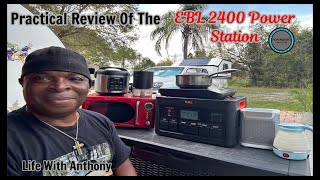 My Tiny Tv Life: Ebl 2400 Power Station Practical Review
