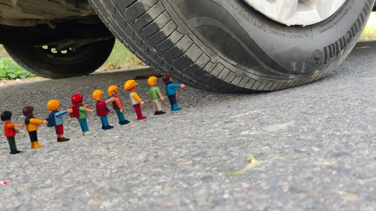 Crushing Crunchy and Soft Thing By Car||EXPERIMENTS - YouTube