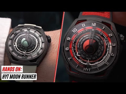 The HYT Moon Runner Supernova Red Magma and White Neon