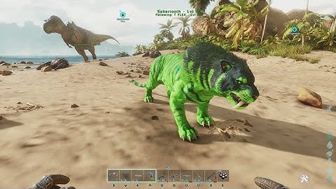 HOW TO TAME A SABERTOOTH ARK SURVIVAL ASCENDED