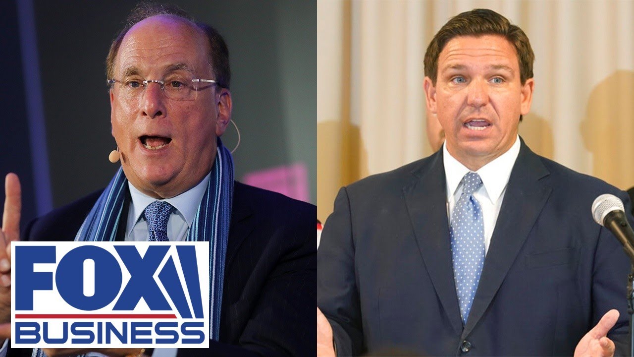 Florida takes the axe to BlackRock for its 'woke' agenda, ESG funding