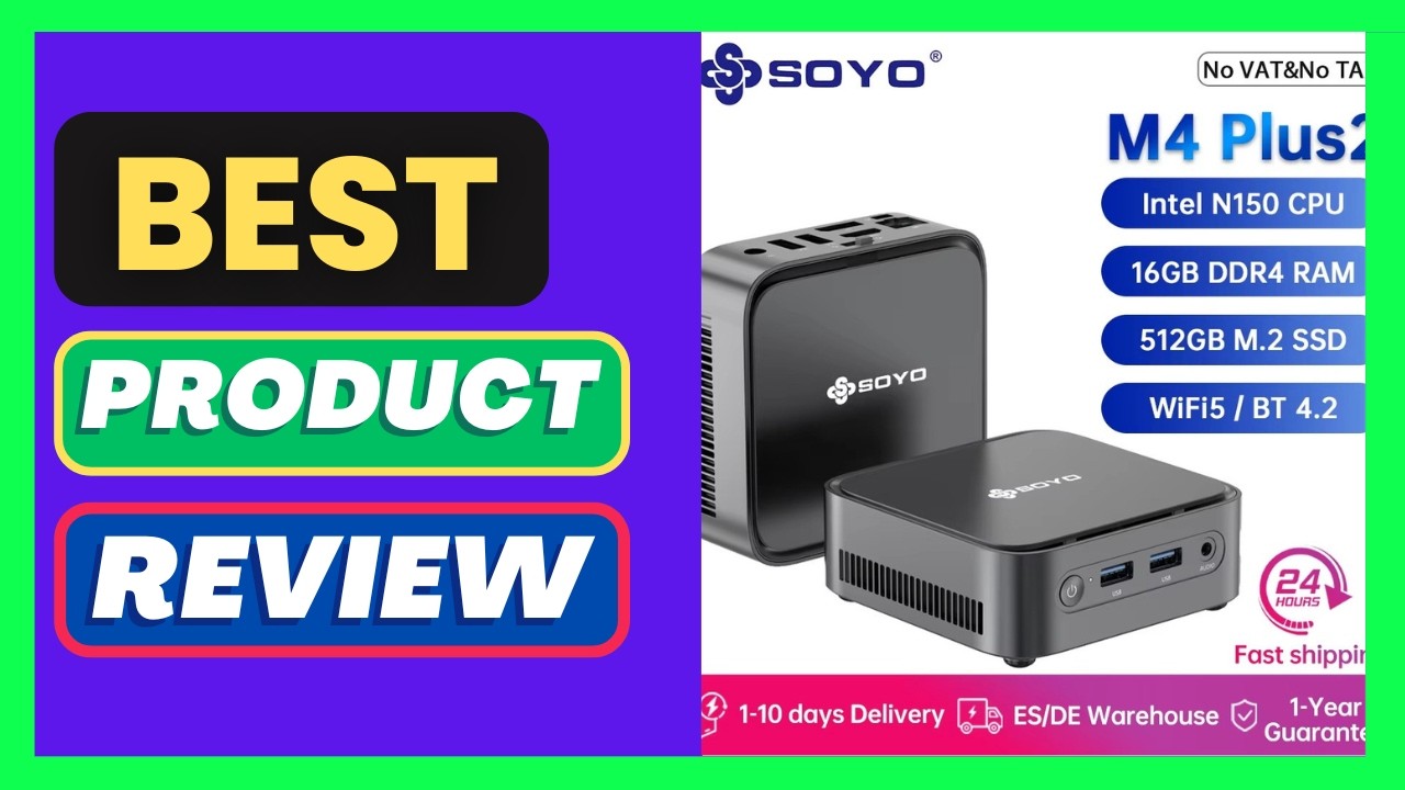 SOYO Mini PC Mini M4 Plus2 Intel 13th N150 CPU with 16GB DDR4