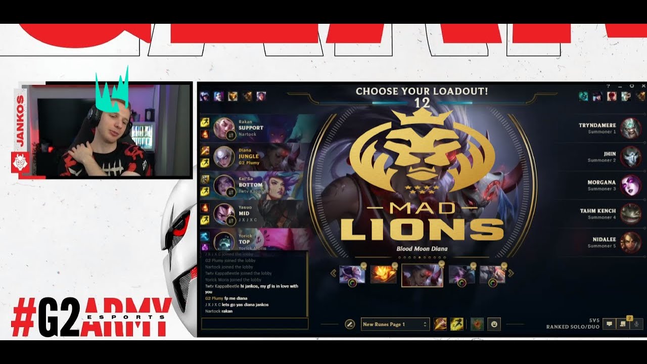 G2 Jankos About Super Week and Draft vs Mad Lions
