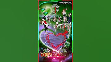 U Love whatsapp  Status❤️|| Name Art Video❤️|| Whatsapp Status❤️|| 2023 ||❤️#shorts m babu editing