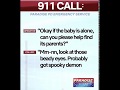 911 call: spooky baby