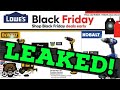 Leaked Lowe's Black Friday Last Week! (2021 - 11/18 to 11/24)