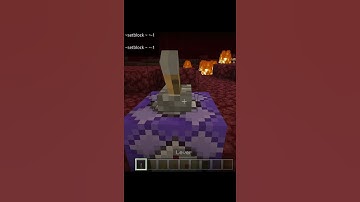 Water in NETHER?? 🤯 I became Aquaman in Minecraft