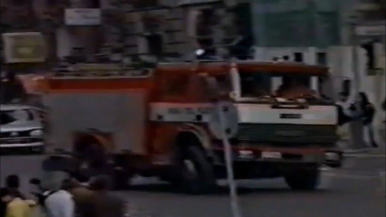 [1990] 2x 1A APS 190+AS1 160+A/TRID Fiat 300PC Vigili del Fuoco Roma in Sirena