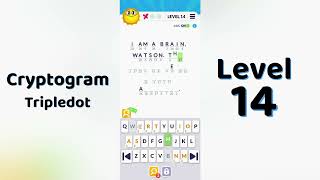 Famous Cryptogram Tripledo Level 14 Solutions 🧩 | Logic Puzzle Game | Mini Boss Profile