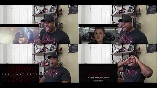 Star Wars: The Last Jedi Trailer (Official) REACTION!!!