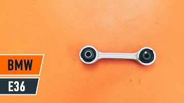 Hoe een achteraan stabilisatorstang vervangen op een BMW E36 [HANDLEIDING AUTODOC]
