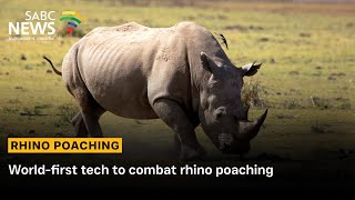 World-first tech to combat rhino poaching