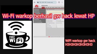 Tutorial Ganti Password & Nama WiFi Huawei