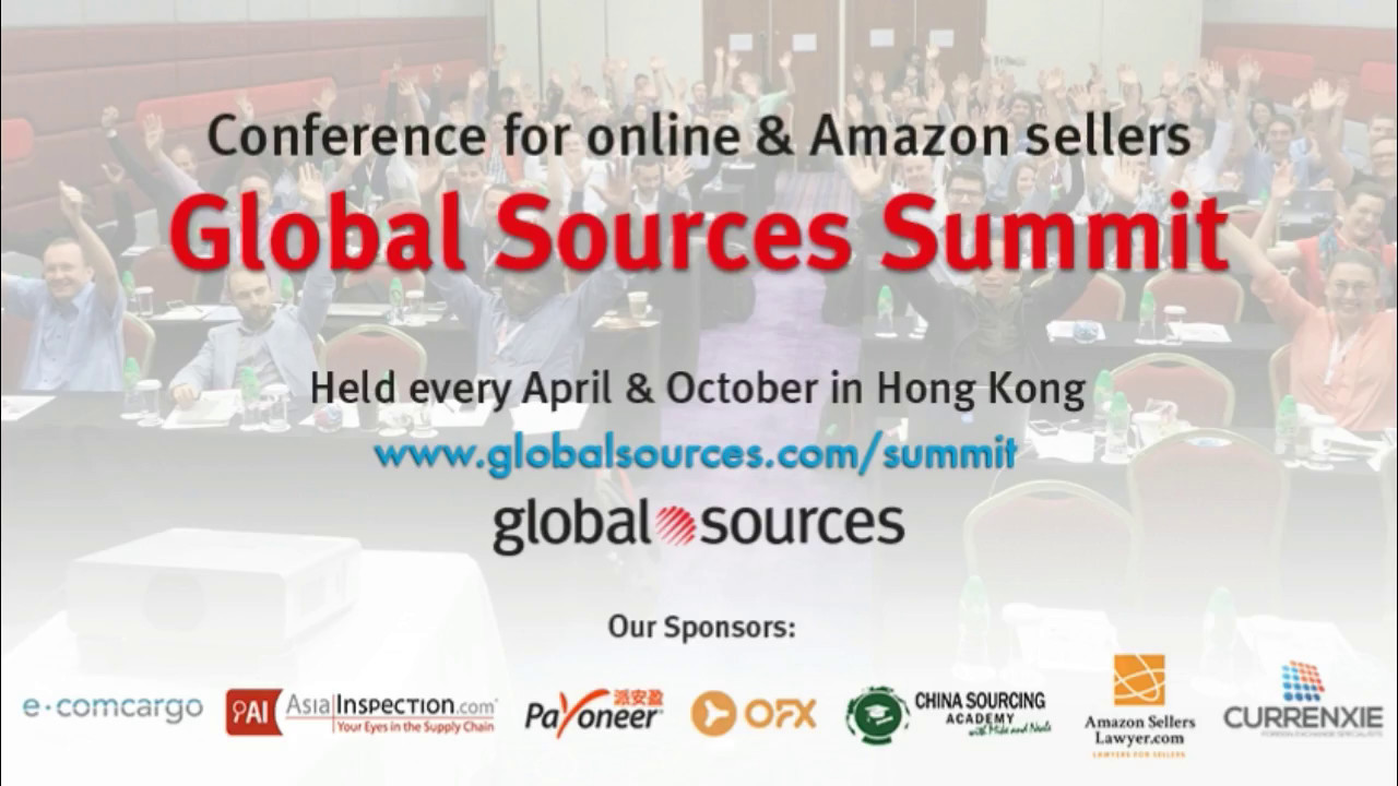 China Sourcing for Amazon FBA: Tips, Best Practices & Mistakes (Mike Bellamy) -Global Sources Summit