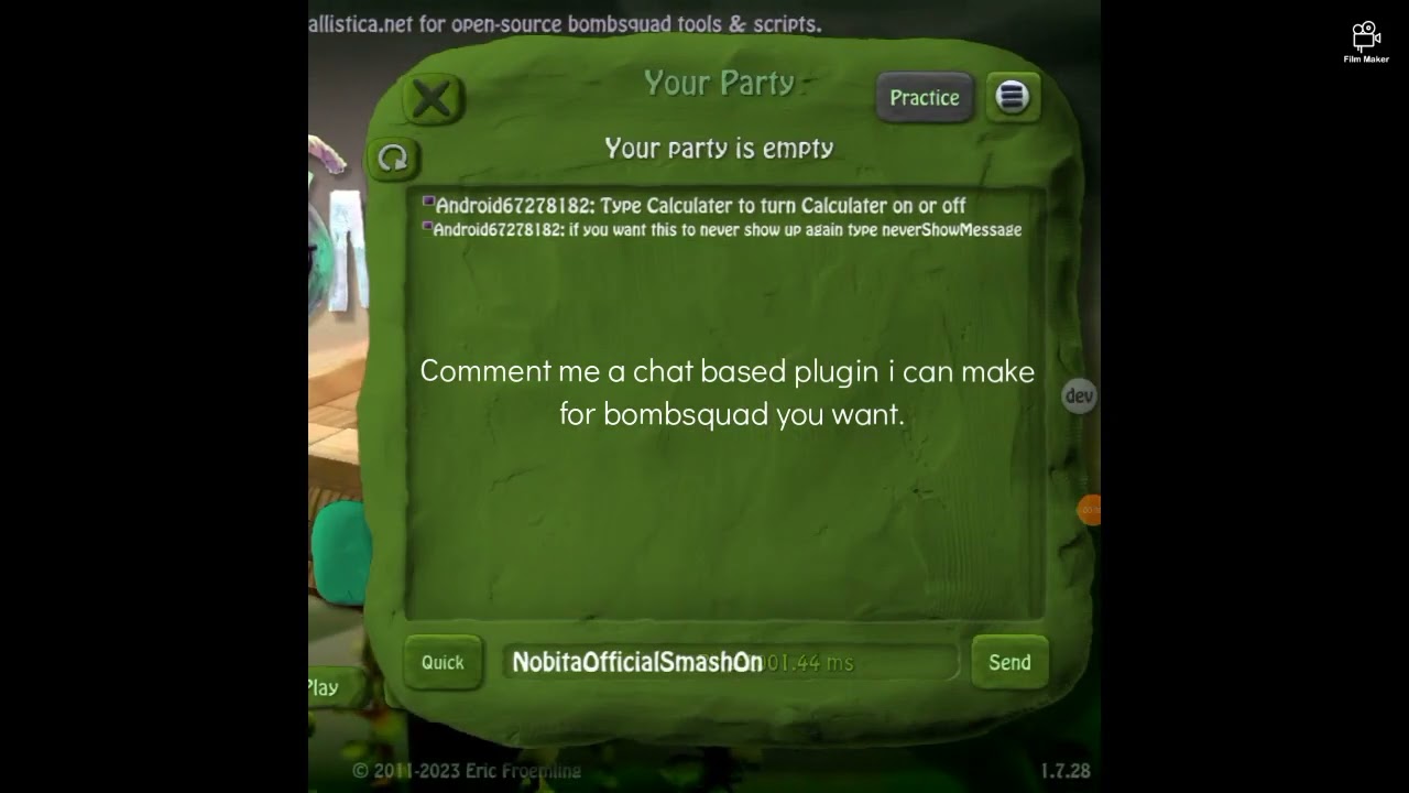 WHAT PLUGIN SHOULD I MAKE | plugin  || Bombsquad something | 