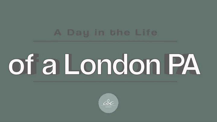 A Day in the Life of a London PA - Paula Gibson