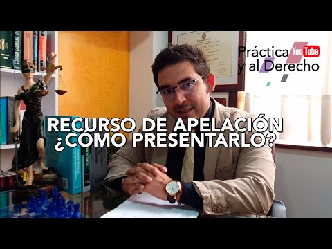 Video: Una Apelación: Dónde Y Cómo Presentarla