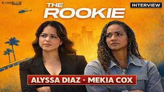Celebrity The Rookie Interview | Alyssa Diaz & Mekia Cox on Season 8 Wealth
