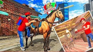 Mounted Horse Pizza Delivery - Android Gameplay screenshot 4