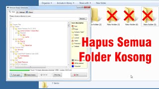 Menghapus Semua Folder Kosong / Remove Empty Directories 2.2.0.0 Free Software